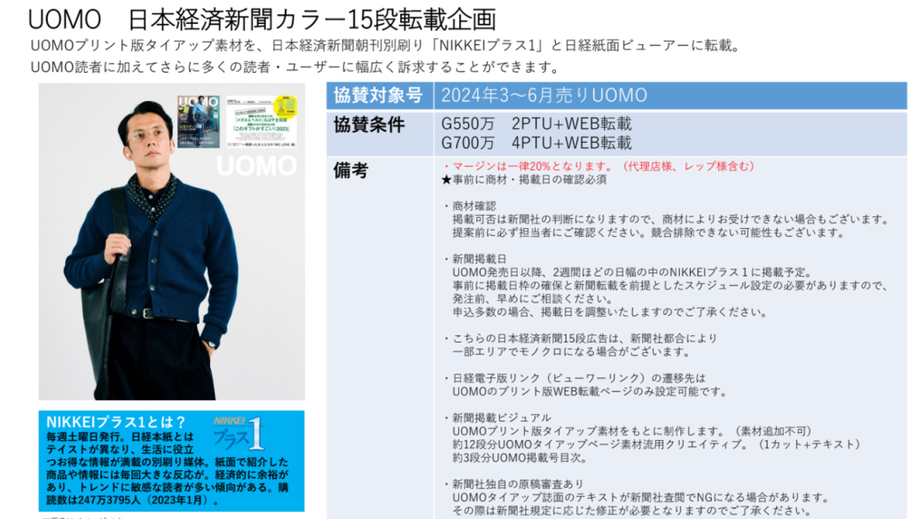 UOMO 無けれ ウオモ 2023年 8・9月号 